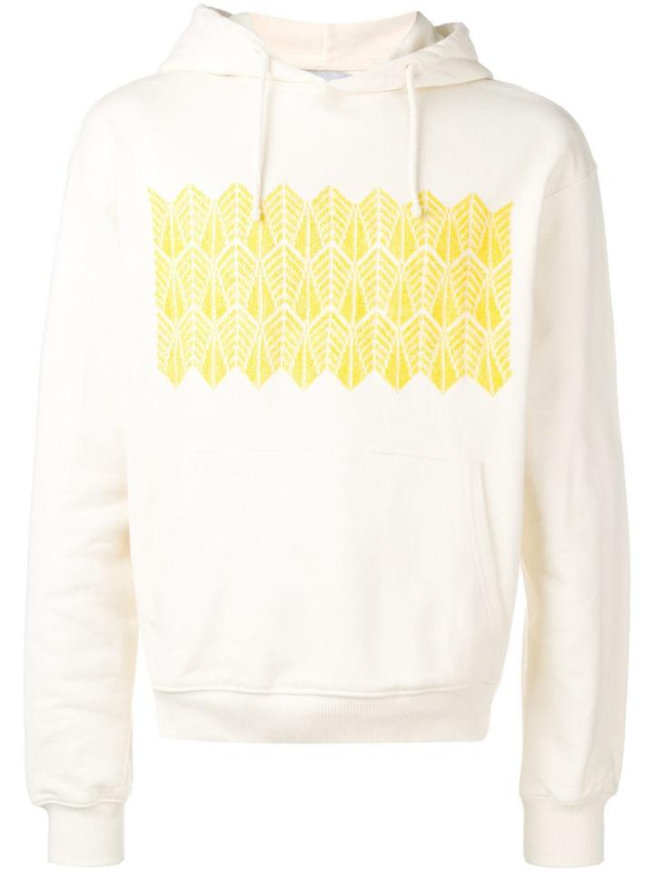 Adish Embroidered Hoodie - Neutrals