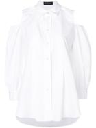 Rossella Jardini Cold Shoulder Shirt - White