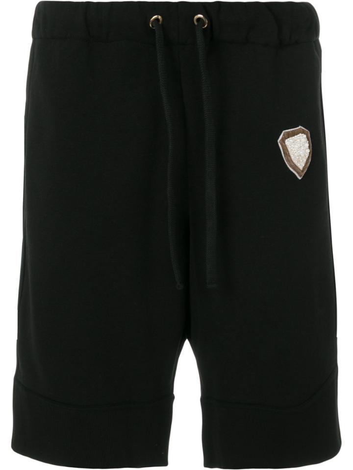 Ih Nom Uh Nit Oversized Track Shorts - Black