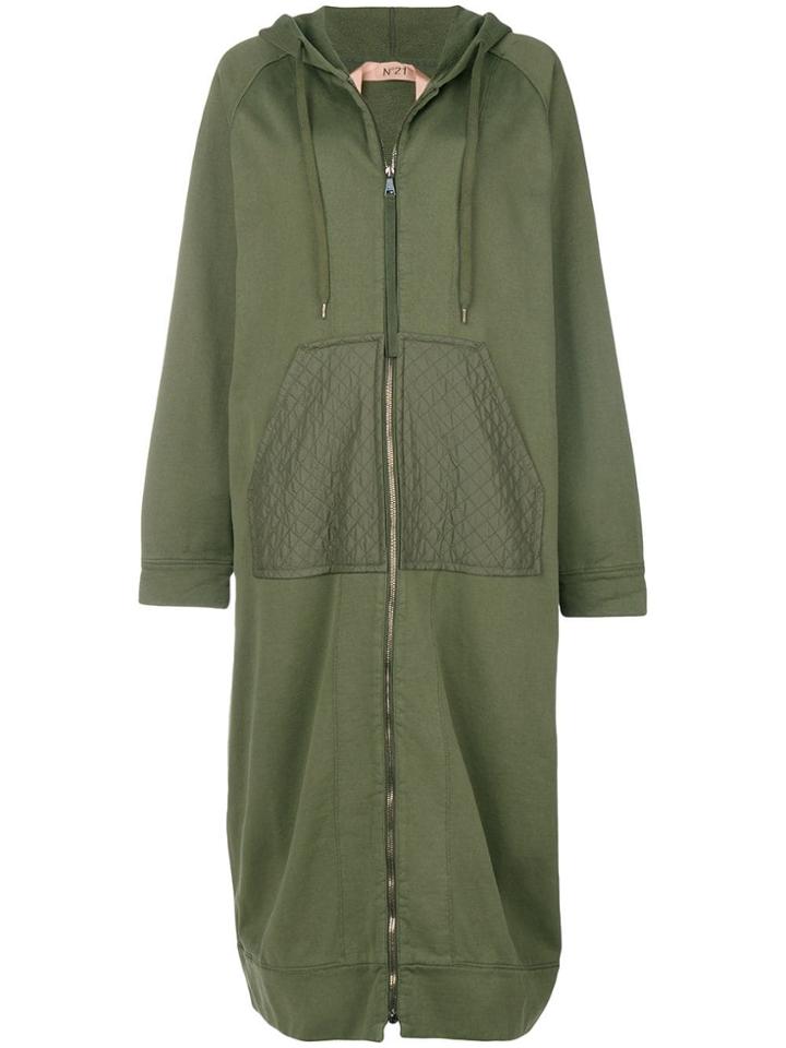 No21 Oversized Hoodie - Green
