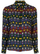 Alice+olivia Spot Patterned Shirt - Multicolour