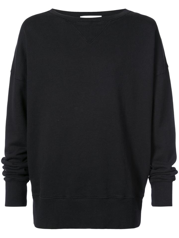 Faith Connexion Text Detail Sweater - Black