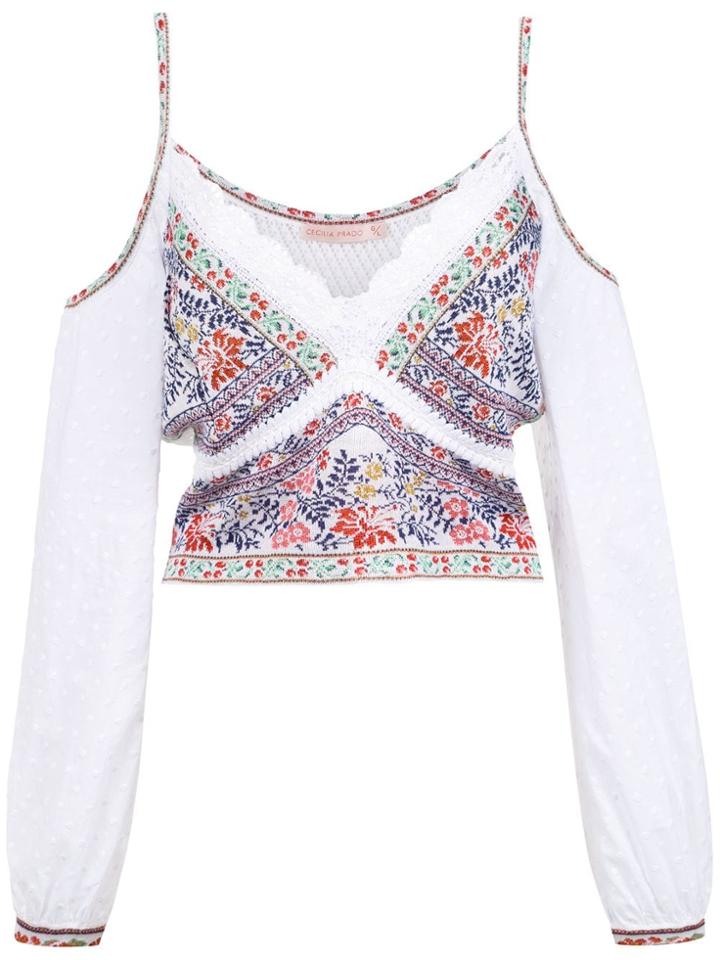 Cecilia Prado Telma Knitted Top - White