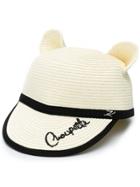 Karl Lagerfeld Bear Ear Hat - Neutrals