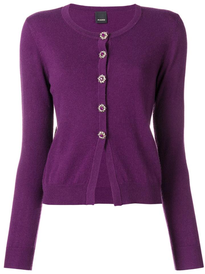 Pinko Dominican Cardigan - Pink & Purple