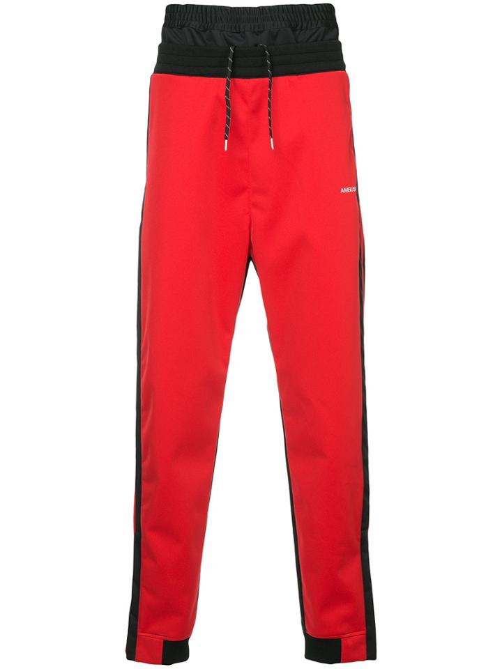 Ambush Layered Track Pants - Black