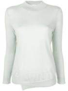 Anteprima Asymmetric Hem Jumper - Green