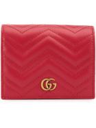 Gucci Gg Marmont Purse - Red