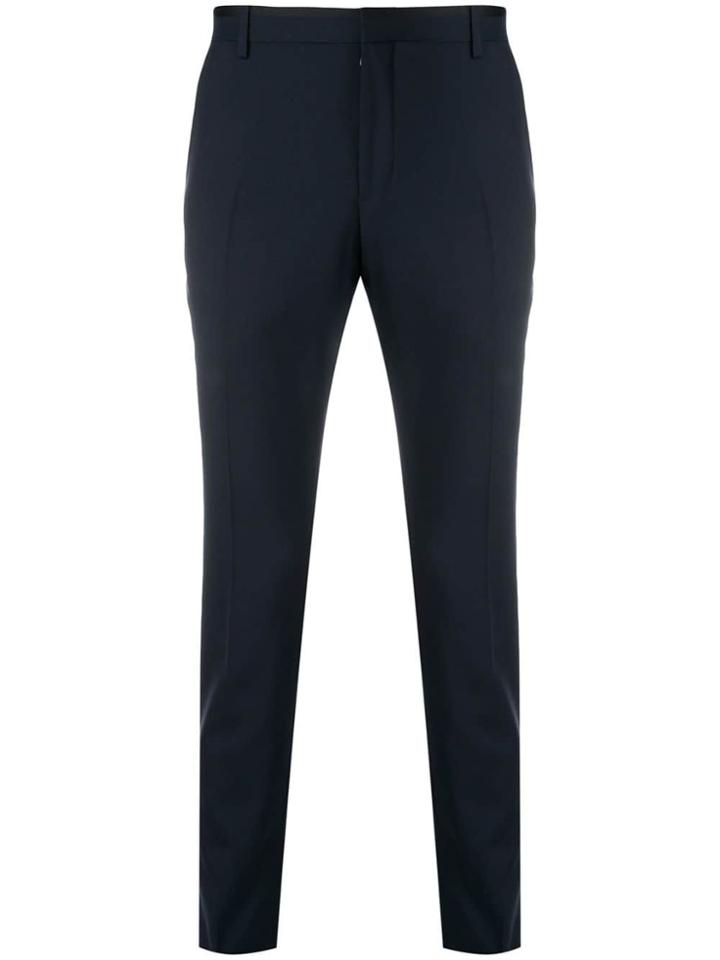 Calvin Klein Slim Tailored Trousers - Blue