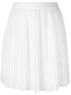 Kenzo Pleated Lace Skirt - White