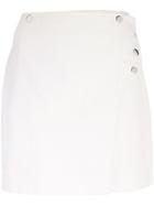 Opening Ceremony Button-front Mini Skirt - White