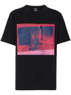 Calvin Klein 205w39nyc Warhol Print Cotton T Shirt - Black