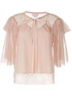 Karen Walker Pimpernel Blouse - Pink