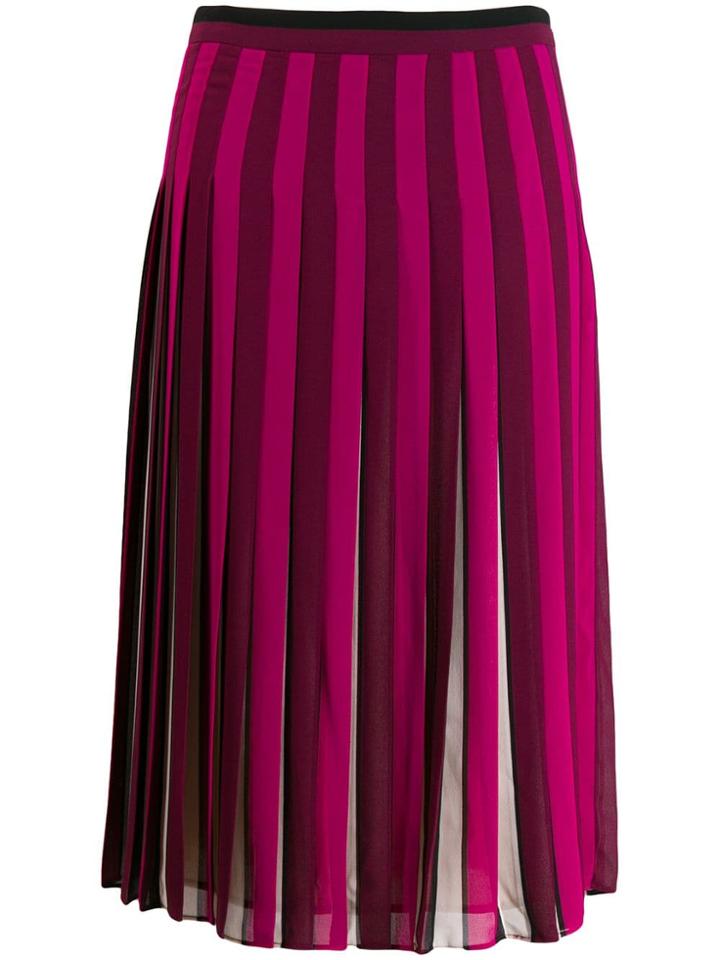 Michael Michael Kors Pleated Midi Skirt - Pink