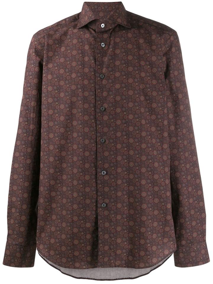Dell'oglio Dot Patterned Shirt - Purple