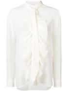 Givenchy Frilled Blouse - White