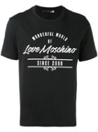 Love Moschino - Logo Print T-shirt - Men - Cotton - L, Black, Cotton