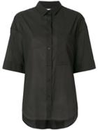 Lareida Shortsleeved Button Shirt - Black