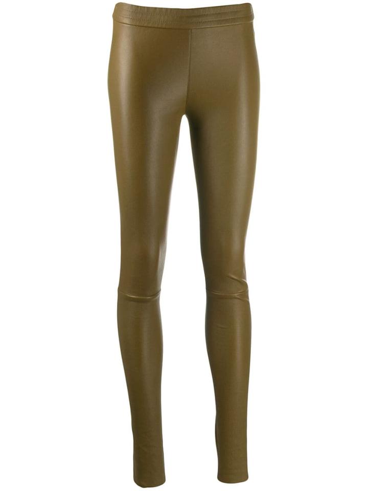 Drome Textured Skinny Trousers - Neutrals