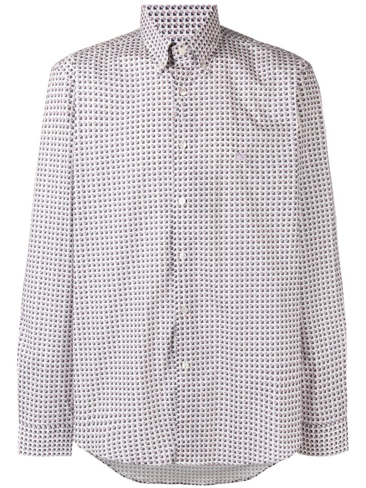 Etro Plaid Shirt - White