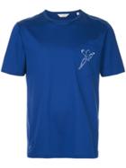 Gieves & Hawkes Partridge Print T-shirt - Blue