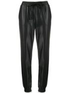 Michael Michael Kors Drawstring Slim-fit Trousers - Black