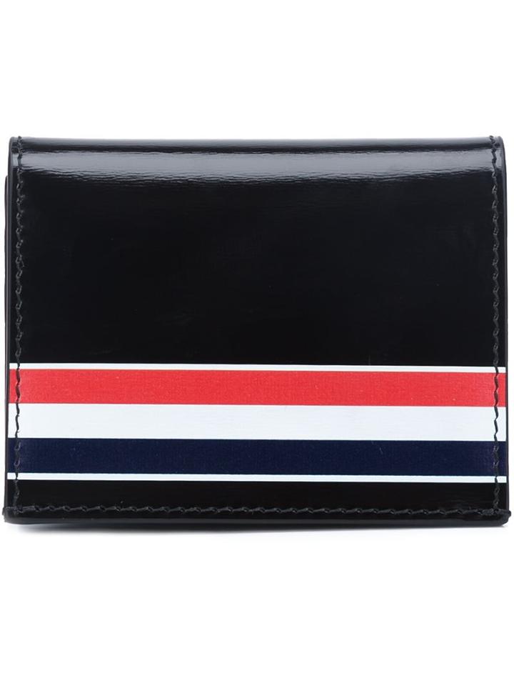 Thom Browne Striped Detail Wallet
