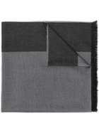 Emporio Armani Two-tone Scarf - Grey