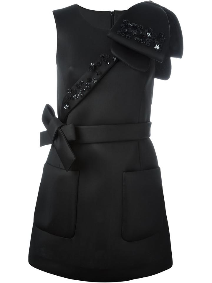 Simone Rocha Embellished Scuba Dress