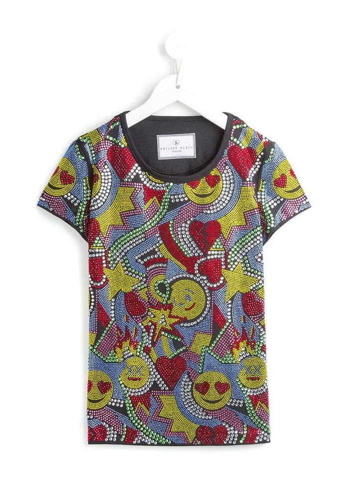 Philipp Plein Kids 'crazy' T-shirt, Girl's, Size: 8 Yrs