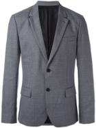 Ami Alexandre Mattiussi Lined 2 Button Jacket - Grey