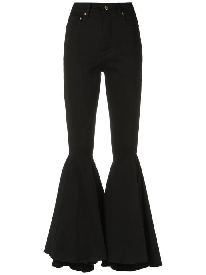 Amapô Flared Trousers - Black