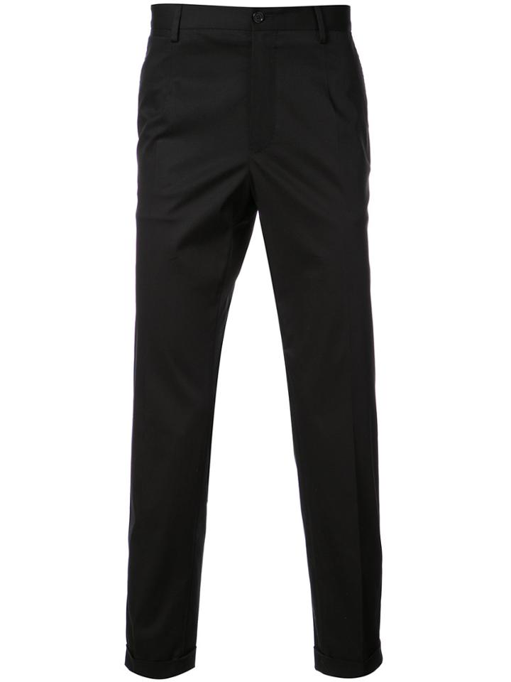Dolce & Gabbana Classic Tailored Trousers - Black