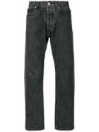 Misbhv Faded Straight Leg Jeans - Black