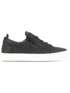 Giuseppe Zanotti Design Studed Low Top Trainers - Black
