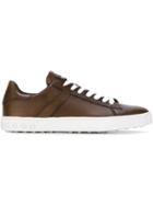 Tod S Classic Low-top Sneakers, Men's, Size: 7, Brown, Leather/rubber