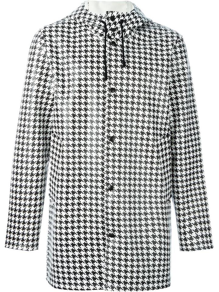 Stutterheim 'stockholm' Raincoat, Men's, Size: Xxs, White, Pvc
