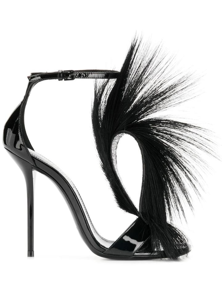 Saint Laurent Jamie 110 Sandals - Black