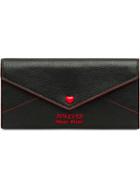 Miu Miu Madras Love Envelope Wallet - Black