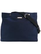 Marni Canvas Shopping Tote - Blue