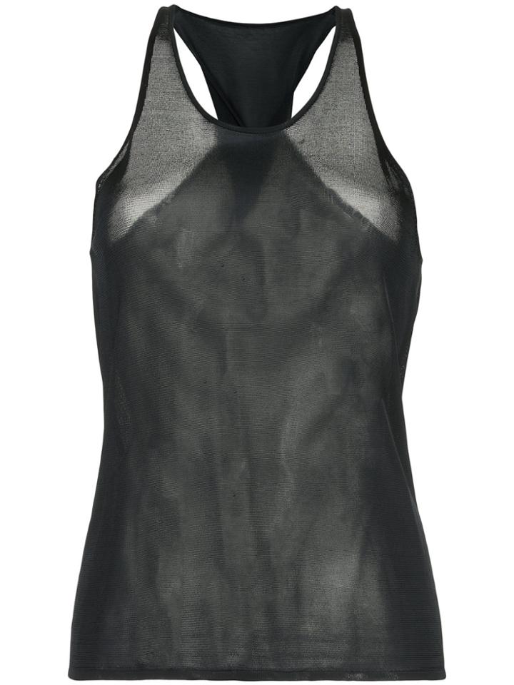 Dion Lee Twist Knit Tank - Blue