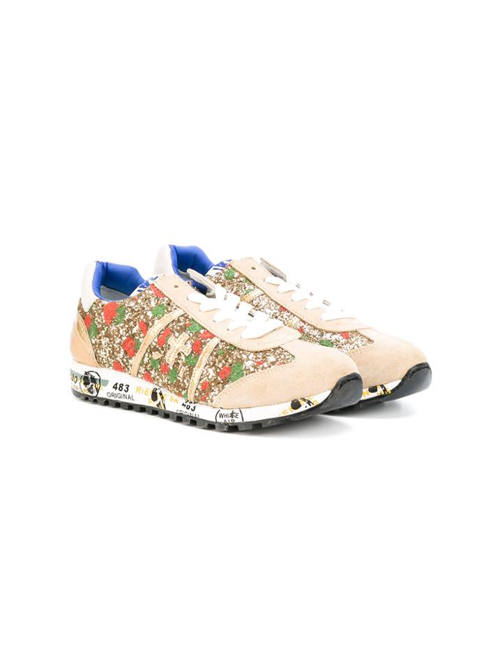 Premiata Kids Lucy Sneakers - Nude & Neutrals