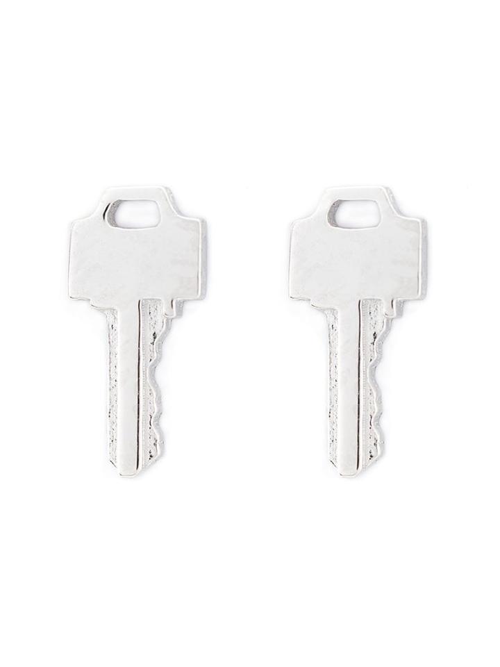 Lauren Klassen Key Stud Earrings