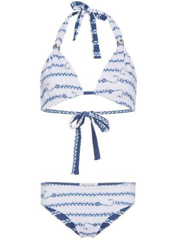 Belusso Bliss Reversible Bikini - Blue