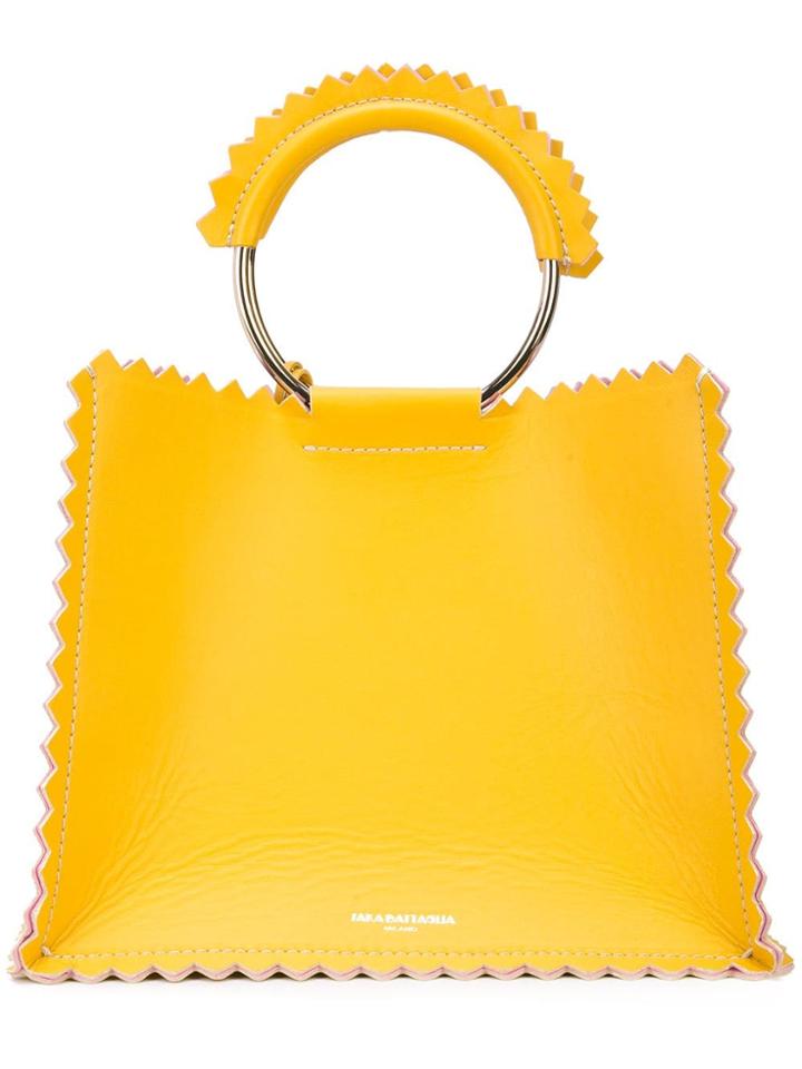 Sara Battaglia Helen Tote Bag - Yellow