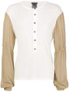 Ann Demeulemeester Button-up Jumper - Nude & Neutrals