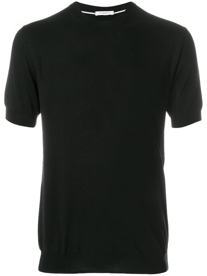 Paolo Pecora Plain T-shirt - Black