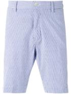 Polo Ralph Lauren Striped Deck Shorts, Men's, Size: 32, Blue, Cotton/spandex/elastane