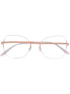 Mykita Kumiko Lessrim Glasses - Pink