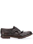 Church's Worn-effect Monk Shoes - Brown